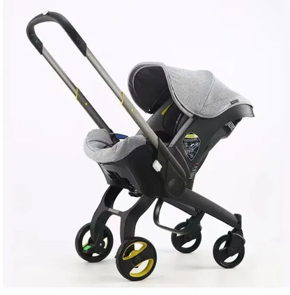 Four-in-One Folding High Landscope Baby Carriage Prams childrensterritory