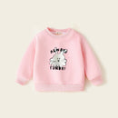 Cartoon Design Long Sleeves Warm Sweater For Kids childrensterritory