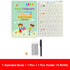 Kids 4pcs Reusable Sank Magic Practice English Version Copybook childrensterritory