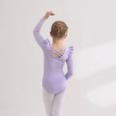 Kids' Girls' Designer Gymnastics Ballet Leotard with Tutu Skirt