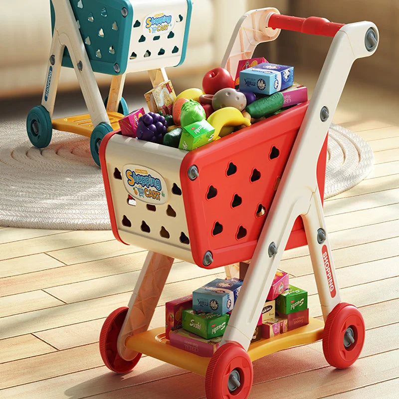Kids' Lightweight & Durable Small Shopping Cart Trolley childrensterritory