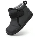 Kids Girls Soft-Sole Ankle Length Warm Fur Snow Boots childrensterritory