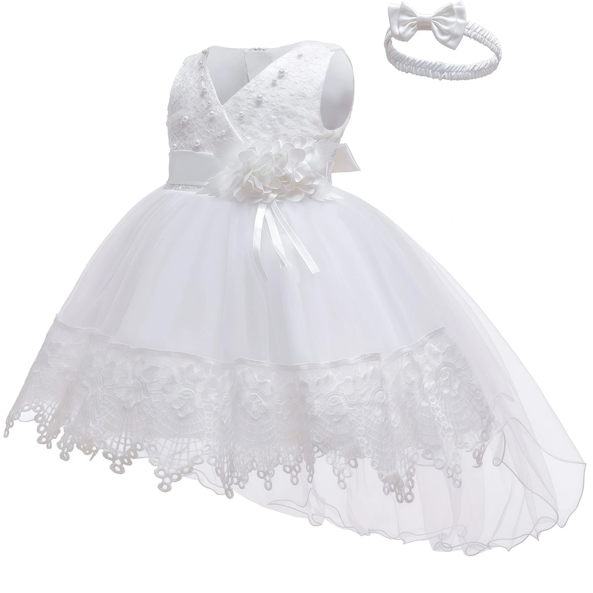 Baby Girl Elegant Lace Design Christmas/Birthday Party Dresses