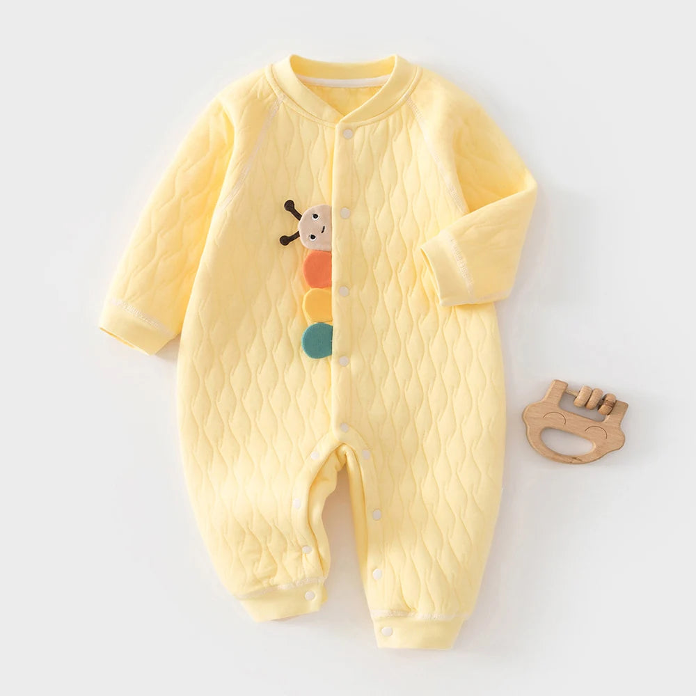 Baby Kids Soft Long Sleeves Winter Bodysuit childrensterritory