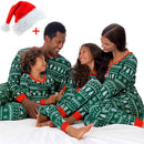 Elk and Tree Print Matching Winter Loungewear Pjs