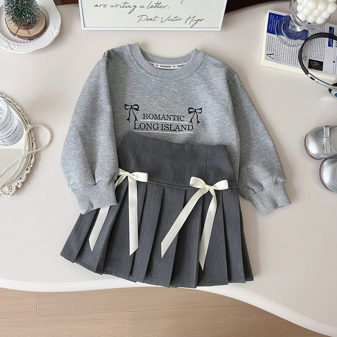 Girls’ Elegant Boutique-Style Outfit childrensterritory