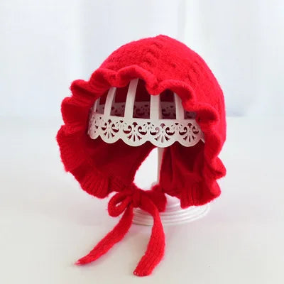Ear Protection Warm Woolen Knitted Baby Hat childrensterritory