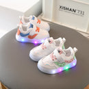 Kids Soft Soled Breathable Casual Led Sneakers childrensterritory