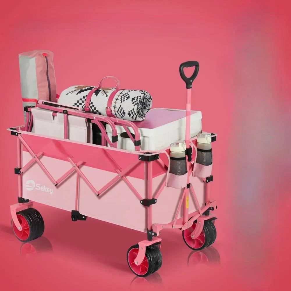 Collapsible Garden Carts with 330lbs Weight Capacity