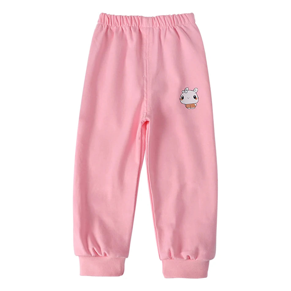 Kids' Cartoon Print Casual Long Pants
