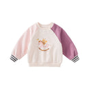 Casual Cartoon Design Kids Girl's Boy’s Warm Cotton Top childrensterritory
