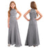 Kids Girls Sequins Pleat Overlay Pageant Evening Gowns childrensterritory
