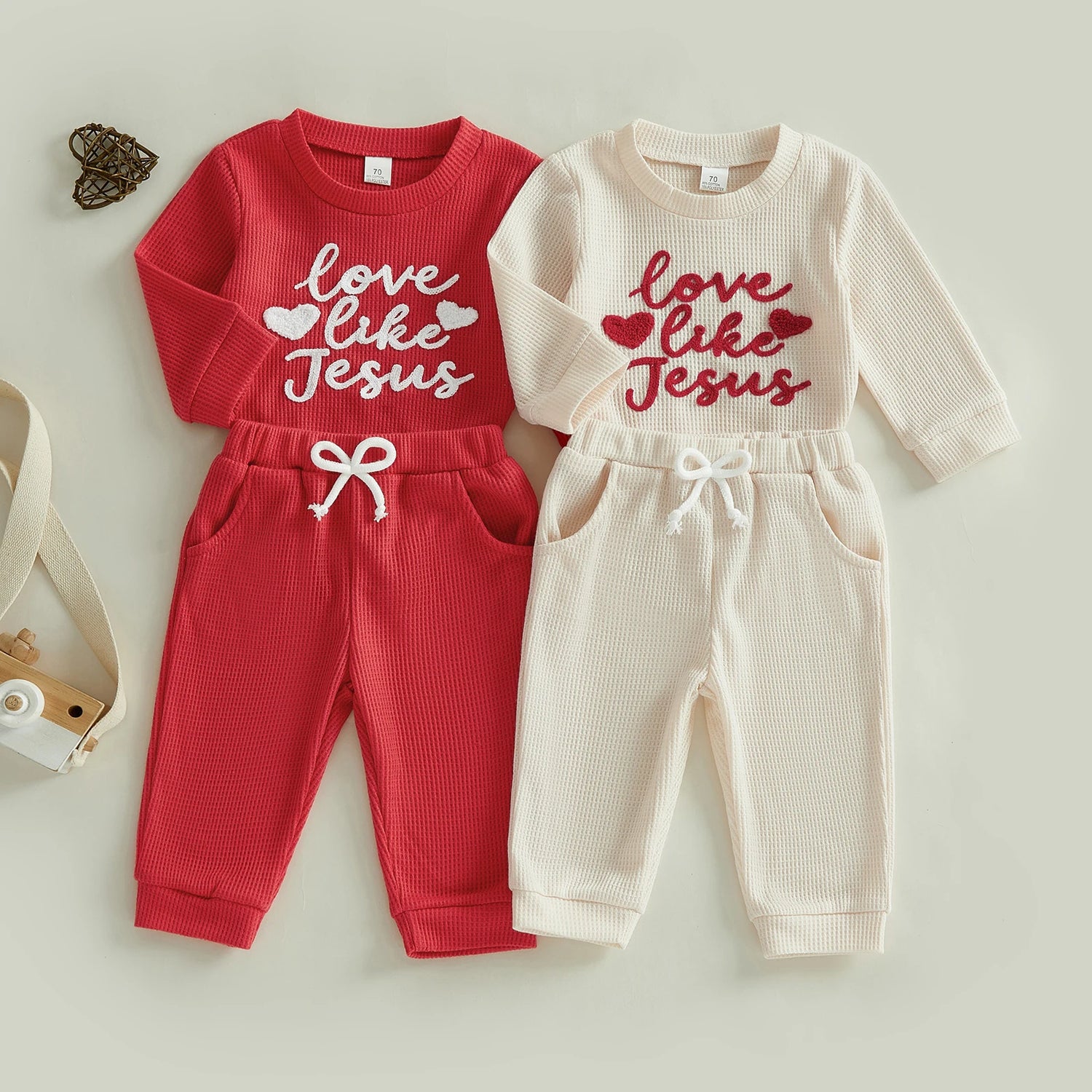 Baby Boys’ Embroidered Winter Casual Outfit Set childrensterritory