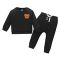 Toddler Boys Embroidered Bear Patch Casual Clothes Set childrensterritory