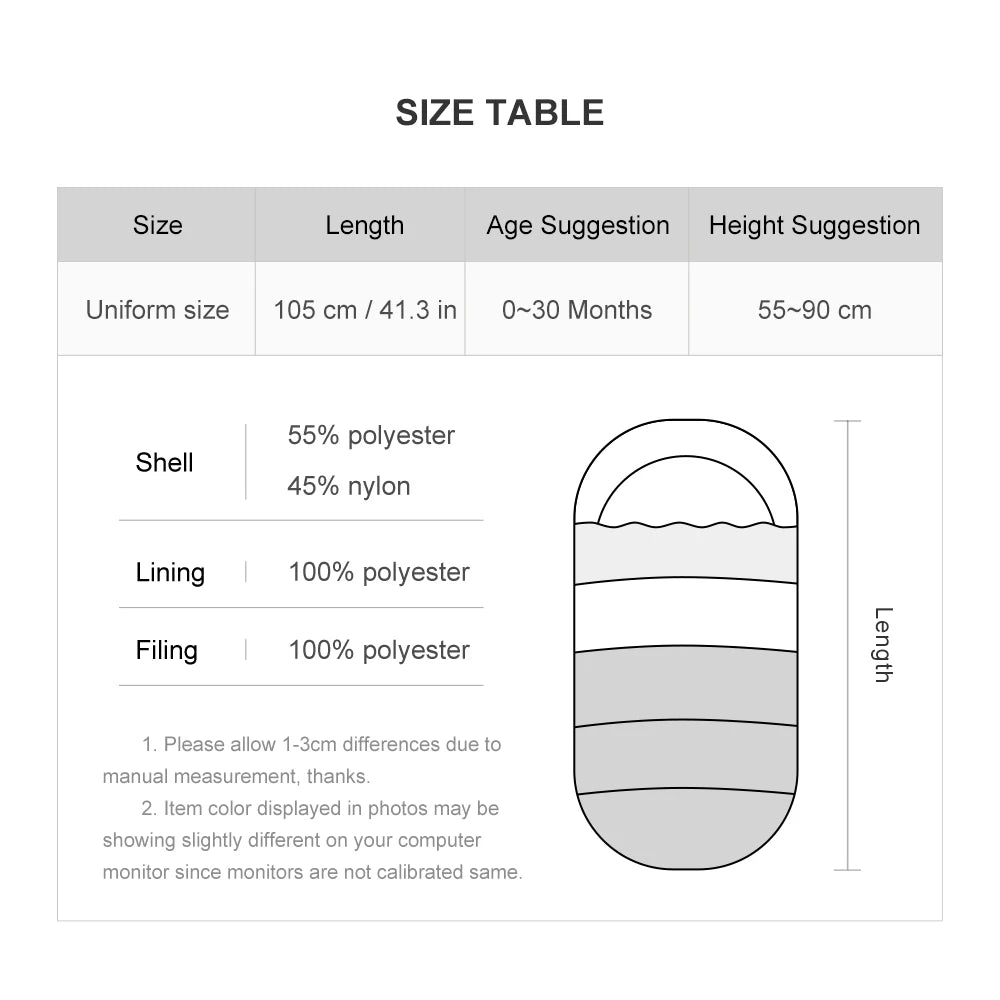 Windproof Warm Winter Baby Stroller Footmuff