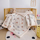 Soft Breathable Warm Baby Thick Quilted Blanket