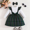 Baby Girls’ Winter Outfits with Delicate Lace Design childrensterritory