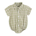 Baby Boys Girls Cotton Short Sleeve Shirts Style Bodysuit childrensterritory
