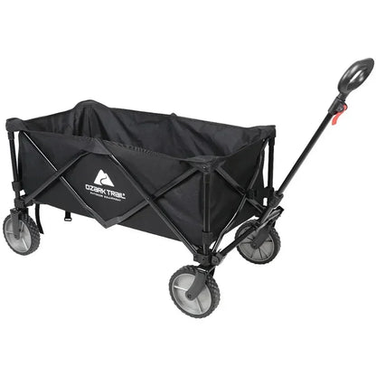 Large Black Bucket Cart with Multiple Uses and Portability childrensterritory