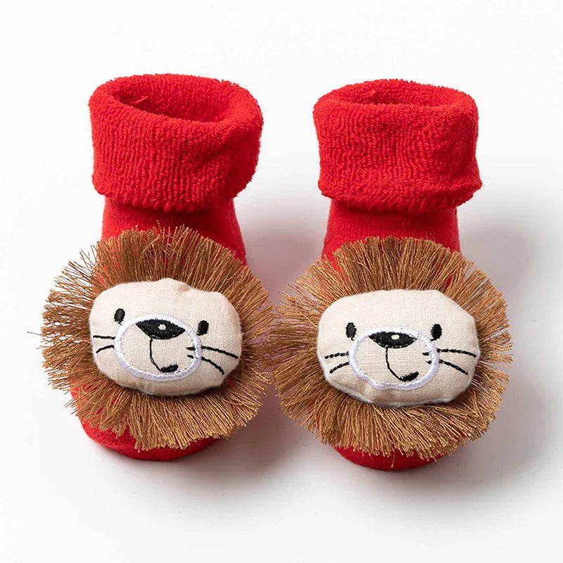 Baby Non-slip Printed Soft Christmas Socks childrensterritory