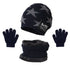 Plush Warm Winter Hat, Neck Scarf and Gloves Set for Kids childrensterritory