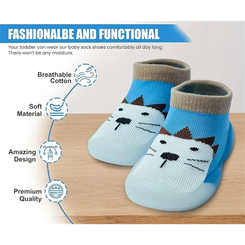 Non-Slip Soft Sole Floor Sneakers for Baby Unisex childrensterritory