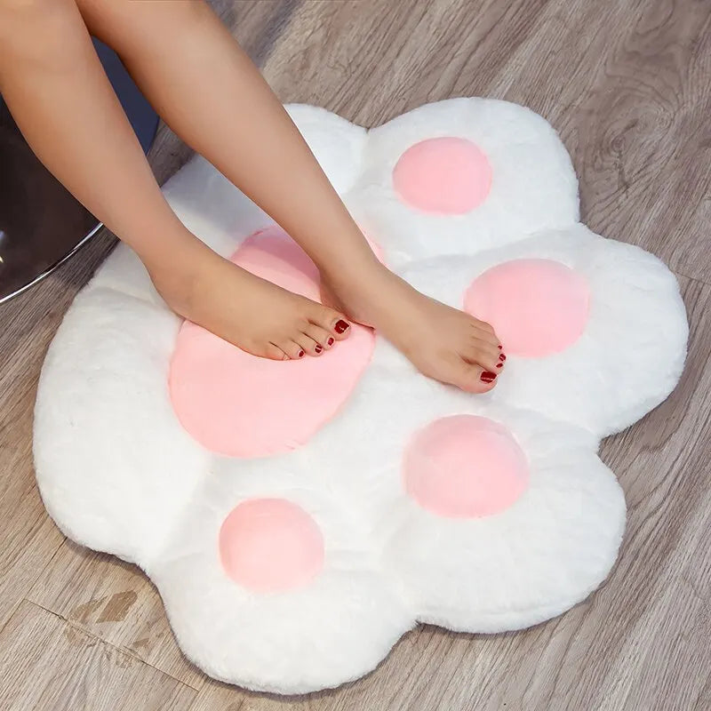 Cute Soft Stuffed 70*60cm Kawaii Cat Paw Plush Cushion