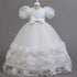 Flower Appliqués and Sequin Design Girls Long Party Dresses childrensterritory