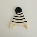 Cartoon Bear Ear Protection Knitted Hat for Toddler Boys Girls childrensterritory