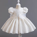 Short Sleeveless Lace Design Summer Party Dresses For Girls childrensterritory