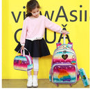 Kids 3pcs Rolling School Backpack Set with Lunch Bag and Pencil Case childrensterritory