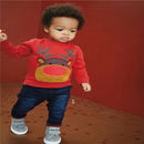 Kids Girls Boys Christmas Theme Print Sweatshirts