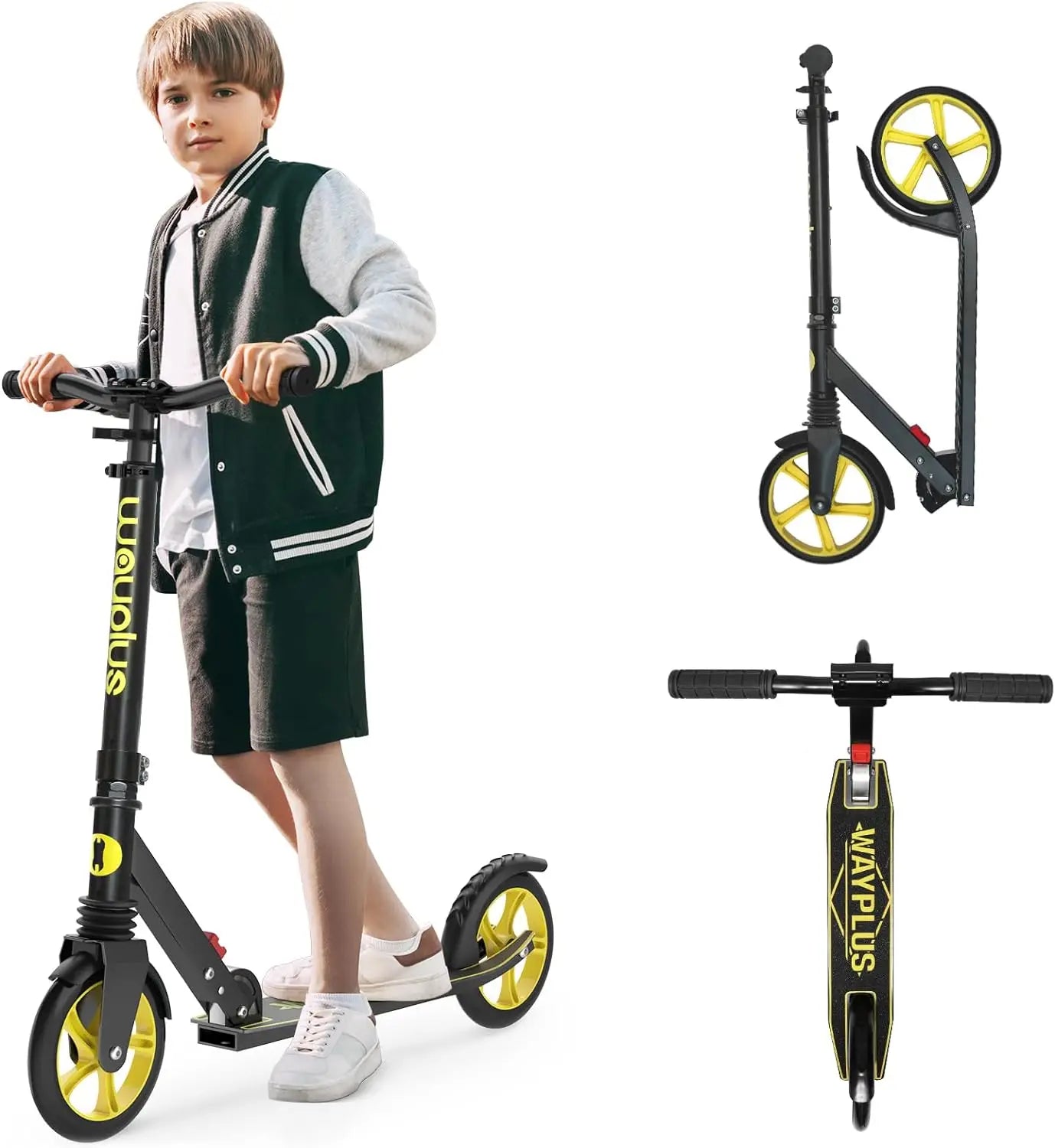 4 Adjustable Levels Kids Kick Scooter with Max Load 240 LBS childrensterritory