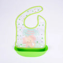Soft Waterproof Cartoon Printed Adjustable Baby Bibs