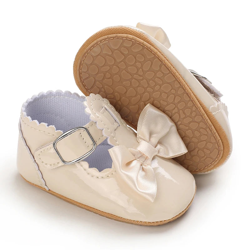 Cute Lace Design Baby Girl Non Slip Princess Crib Shoes