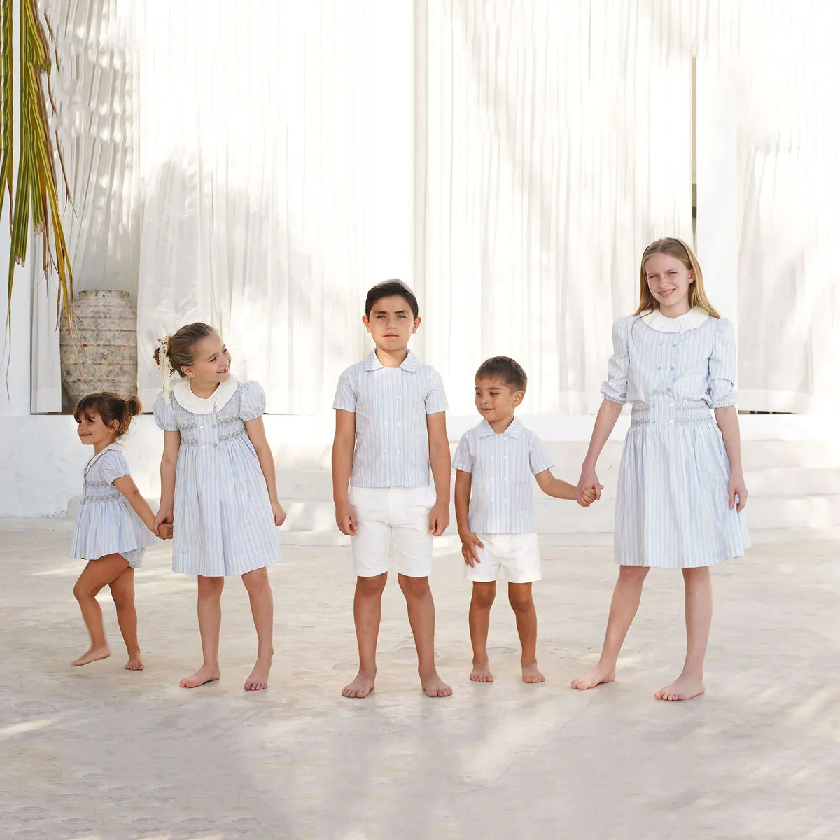 Baby/Kids Summer Striped Design Family Matching Clothing childrensterritory