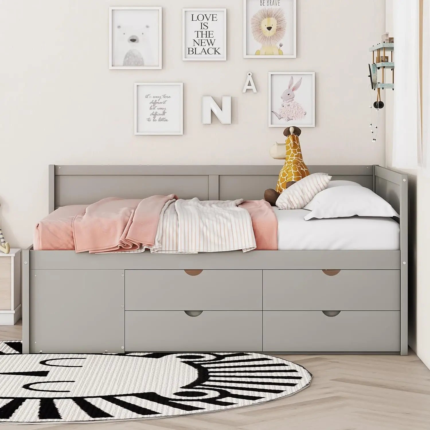 Comfortable Kids Bed Frame Designed to Ensure Safety and Reliable Support childrensterritory