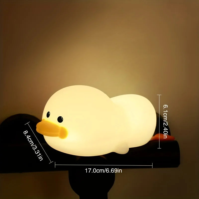 Automatic 1pc Duck Night Light for Kids Room childrensterritory