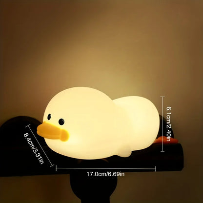 Automatic 1pc Duck Night Light for Kids Room childrensterritory