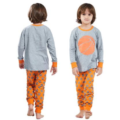 Football, Basketball, Baseball Print Pajamas for Kids childrensterritory