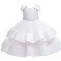Bow Design Elegant Princess Tutu Dress For Girls childrensterritory