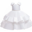 Bow Design Elegant Princess Tutu Dress For Girls childrensterritory