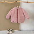Baby Girls' Long-Sleeved Soft Winter Jackets childrensterritory