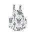 Baby Girl Cow Printed Crew Neck Summer Bodysuit childrensterritory