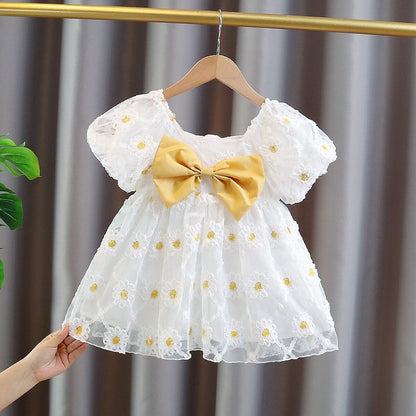 Toddler Girls Puffy Floral Princess Wedding Party Dresses childrensterritory