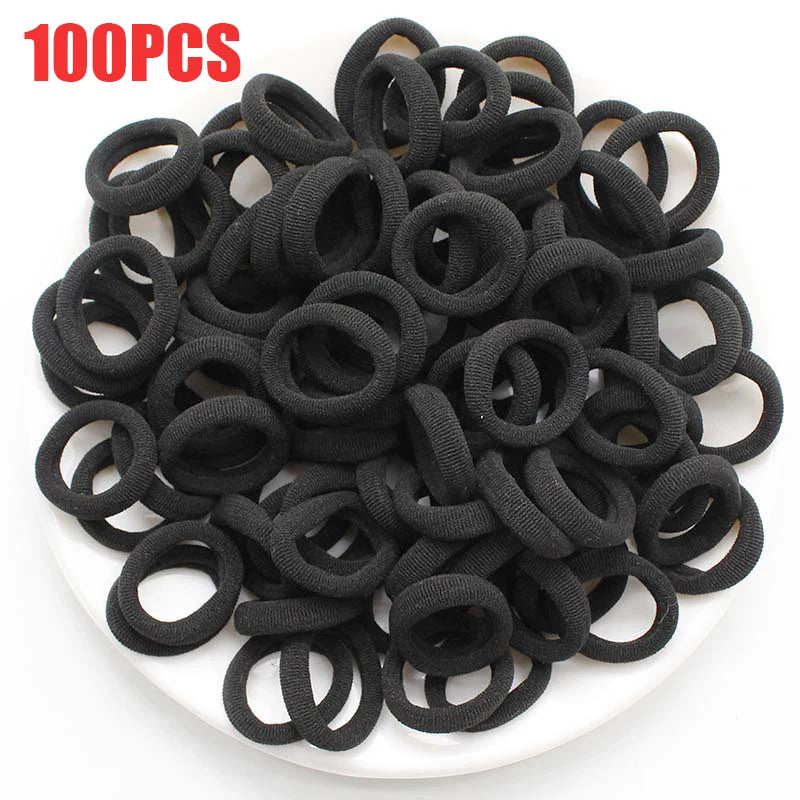 100/300/500 pcs Colorful Elastic Hair Bands for Girls childrensterritory