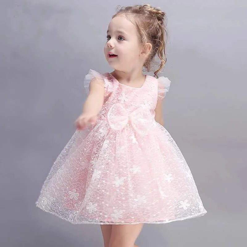 Bow Sleeveless Princess Evening Dress for Baby&