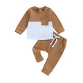 2PCS Warm Sweatshirts and Long Pants Baby Tracksuit childrensterritory