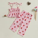 Baby Girls' Printed Soft Cotton Summer Outfits