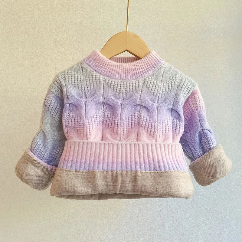Kids’ Long-Sleeve Casual Soft & Warm Sweater